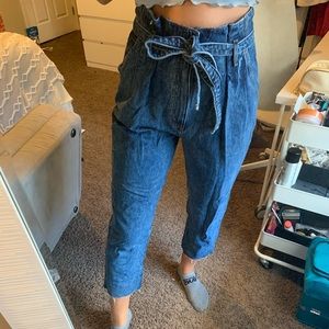 Abercrombie and Fitch paper bag jeans!